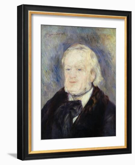 Portrait of Richard Wagner (1813-83) 1882-Pierre-Auguste Renoir-Framed Giclee Print