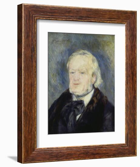 Portrait of Richard Wagner, 1882-Pierre-Auguste Renoir-Framed Giclee Print