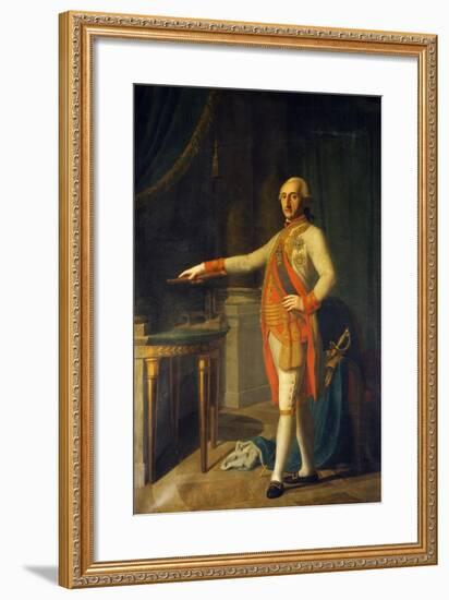 Portrait of Rinaldo Ercole III D'Este-null-Framed Giclee Print