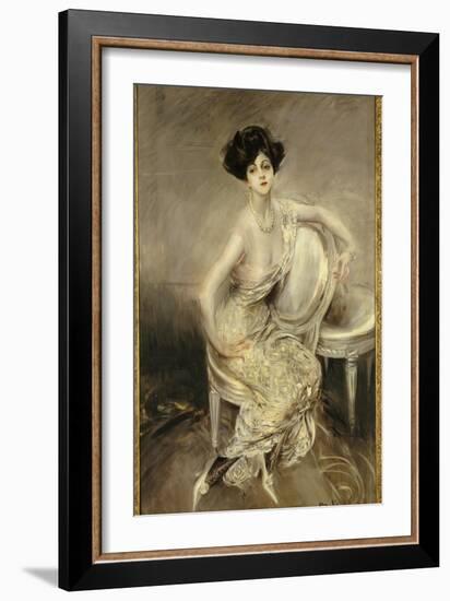 Portrait of Rita de Acosta Lydig, 1911-Giovanni Boldini-Framed Giclee Print