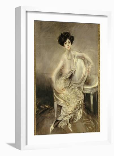 Portrait of Rita de Acosta Lydig, 1911-Giovanni Boldini-Framed Giclee Print