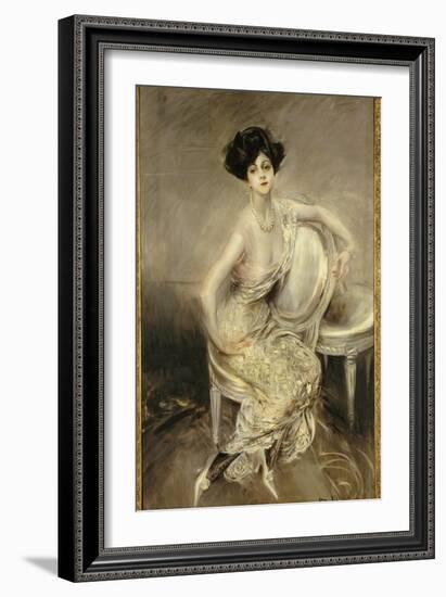 Portrait of Rita de Acosta Lydig, 1911-Giovanni Boldini-Framed Giclee Print