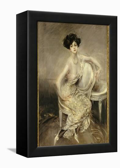 Portrait of Rita de Acosta Lydig, 1911-Giovanni Boldini-Framed Premier Image Canvas