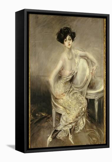 Portrait of Rita de Acosta Lydig, 1911-Giovanni Boldini-Framed Premier Image Canvas