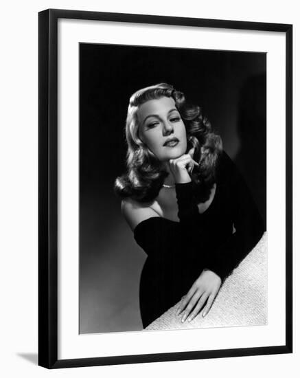 Portrait of Rita Hayworth, c.1948-null-Framed Photo