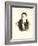 Portrait of Robert Aitken, 1921-George Wesley Bellows-Framed Giclee Print