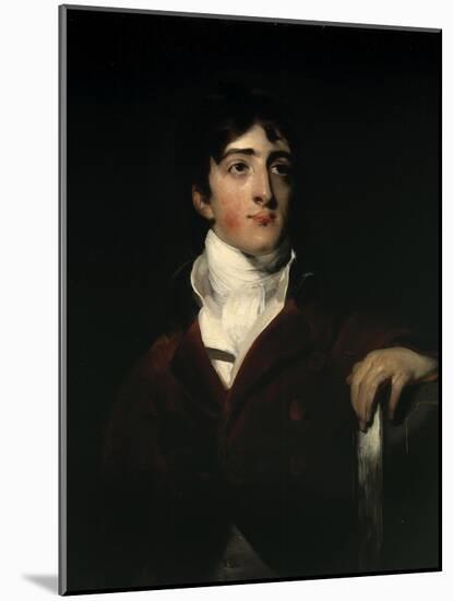 Portrait of Robert Brooke-Thomas Lawrence-Mounted Giclee Print