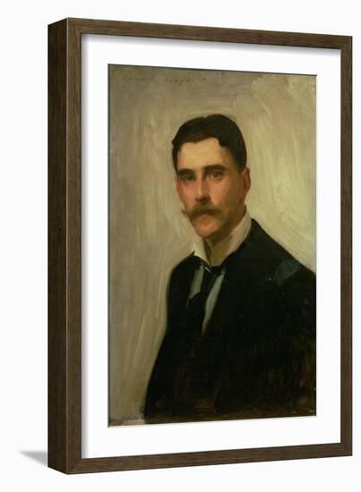 Portrait of Robert Brough-John Singer Sargent-Framed Giclee Print