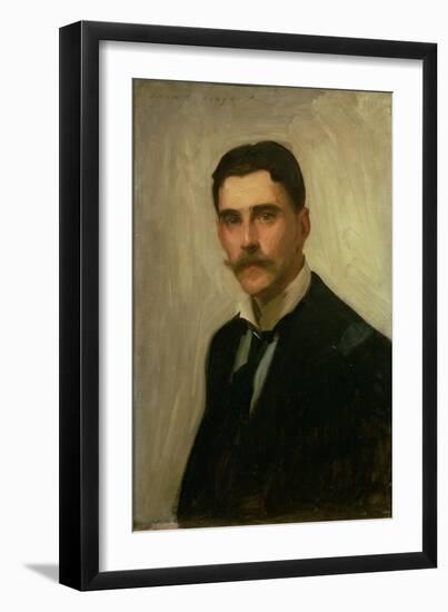 Portrait of Robert Brough-John Singer Sargent-Framed Giclee Print