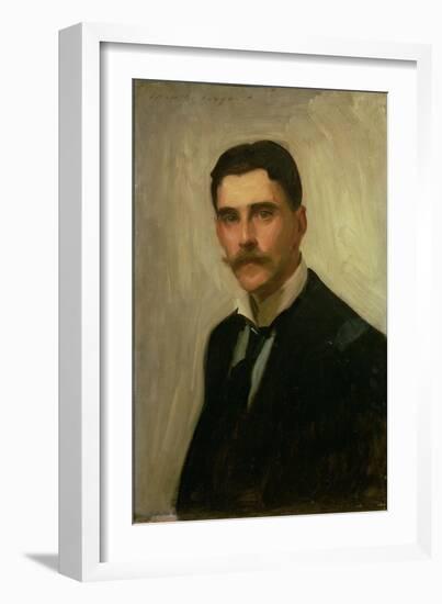 Portrait of Robert Brough-John Singer Sargent-Framed Giclee Print