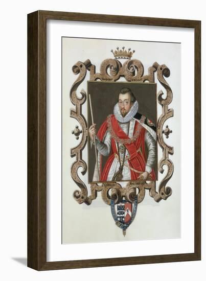 Portrait of Robert Cecil-Sarah Countess Of Essex-Framed Giclee Print