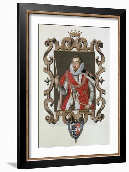 Portrait of Robert Cecil-Sarah Countess Of Essex-Framed Giclee Print