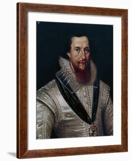 Portrait of Robert Devereux (1566-1601), Earl of Essex-null-Framed Giclee Print