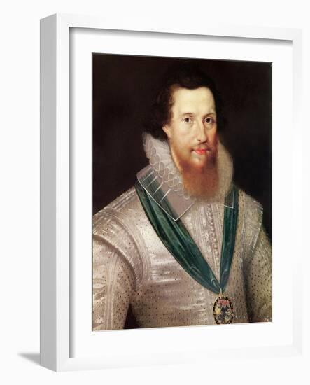 Portrait of Robert Devereux-Marcus, The Younger Gheeraerts-Framed Giclee Print