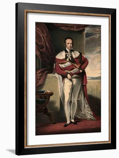 Portrait of Robert Grosvenor-Alfred-edward Chalon-Framed Giclee Print