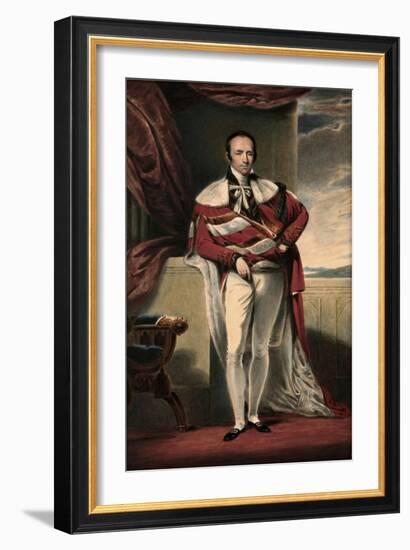 Portrait of Robert Grosvenor-Alfred-edward Chalon-Framed Giclee Print