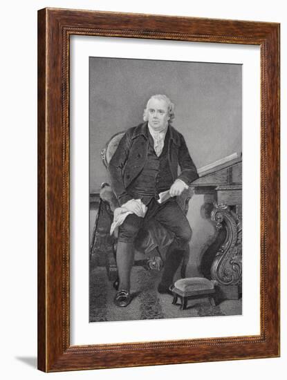 Portrait of Robert Morris (1734-1806)-Alonzo Chappel-Framed Giclee Print