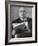 Portrait of Robert Moses, Nyc Planner and Builder of Highways, in His Office-Alfred Eisenstaedt-Framed Photographic Print