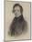 Portrait of Robert Schumann-German School-Mounted Giclee Print