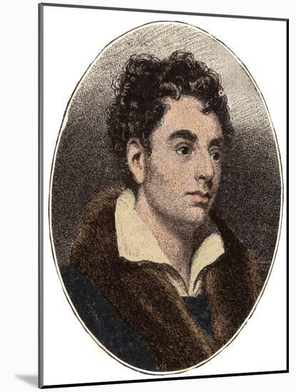 Portrait of Robert Southey (1774-1843) English poet of the Romantic school-French School-Mounted Giclee Print