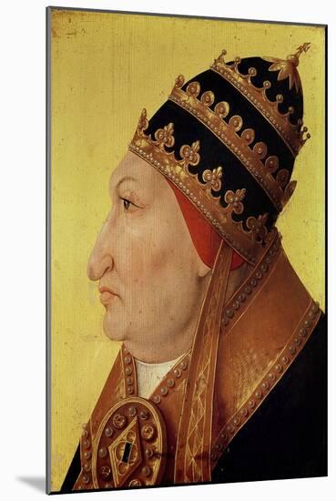 Portrait of Rodrigo Borgia (1431-1503) Pope Alexander VI-null-Mounted Giclee Print