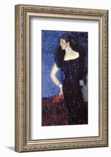 Portrait of Rose von Rosthorn-Friedmann-Gustav Klimt-Framed Art Print