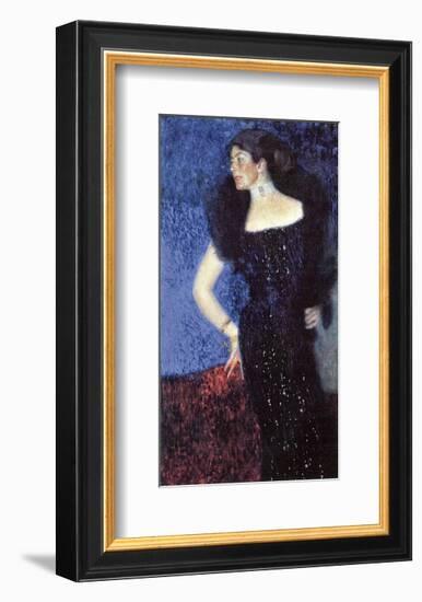 Portrait of Rose von Rosthorn-Friedmann-Gustav Klimt-Framed Art Print