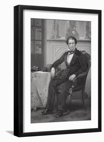 Portrait of Rufus Choate (1799-1859)-Alonzo Chappel-Framed Giclee Print