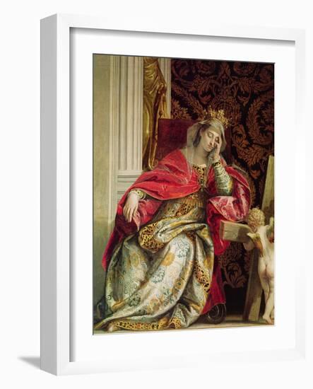 Portrait of Saint Helena-Paolo Veronese-Framed Giclee Print