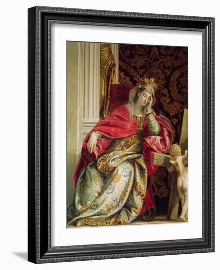 Portrait of Saint Helena-Paolo Veronese-Framed Giclee Print