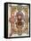 Portrait of Saint John from the Book of Kells, C800-null-Framed Premier Image Canvas