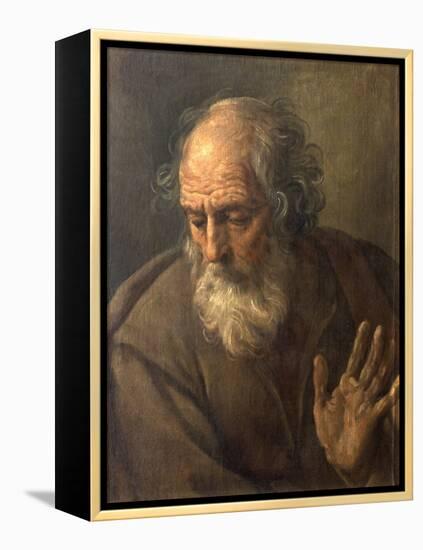 Portrait of Saint Joseph-Guido Reni-Framed Premier Image Canvas