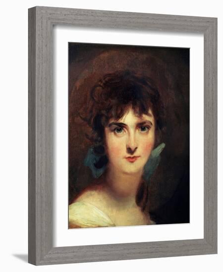 Portrait of Sally Siddons, Early 19th Century-Thomas Lawrence-Framed Giclee Print