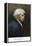 Portrait of Samuel Clemens, with His Mark Twain Autograph-null-Framed Premier Image Canvas