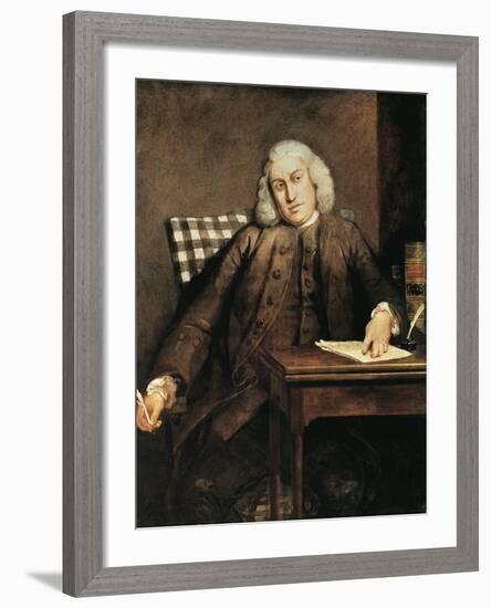 Portrait of Samuel Johnson-null-Framed Giclee Print