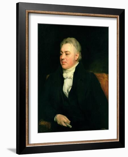 Portrait of Samuel Taylor Coleridge (1772-1834), 1818-21-Thomas Phillips-Framed Giclee Print