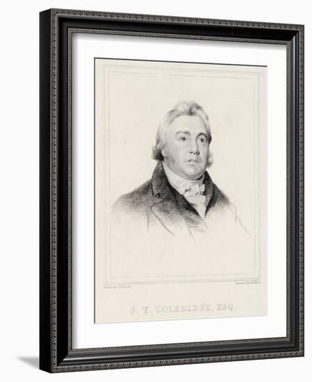 Portrait of Samuel Taylor Coleridge-Henry Hoppner Meyer-Framed Giclee Print