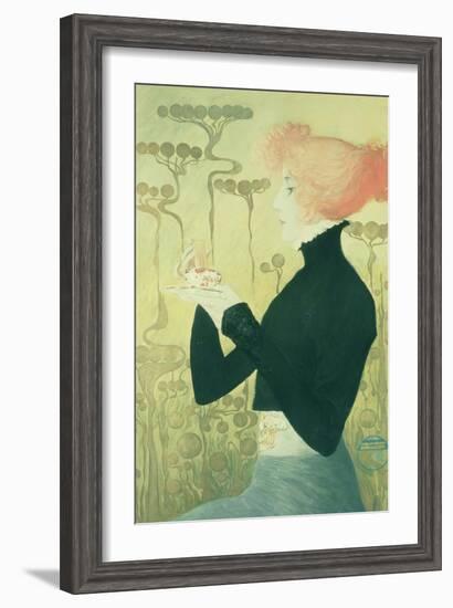 Portrait of Sarah Bernhardt-Manuel Orazi-Framed Giclee Print