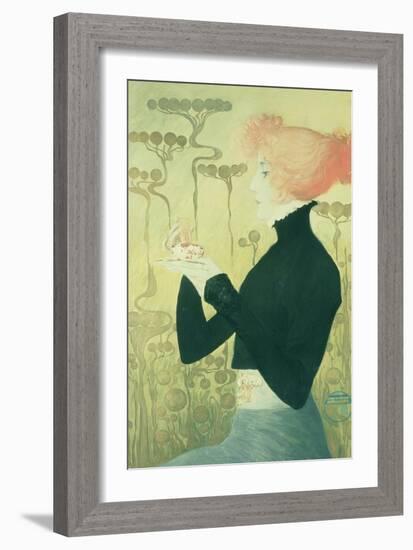 Portrait of Sarah Bernhardt-Manuel Orazi-Framed Giclee Print