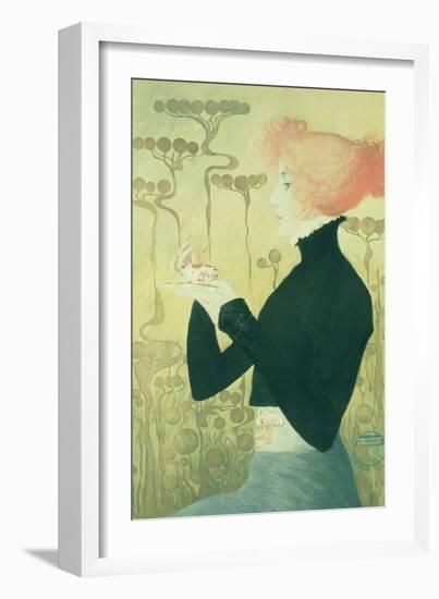 Portrait of Sarah Bernhardt-Manuel Orazi-Framed Giclee Print