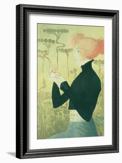 Portrait of Sarah Bernhardt-Manuel Orazi-Framed Giclee Print