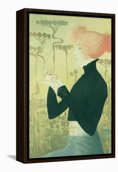 Portrait of Sarah Bernhardt-Manuel Orazi-Framed Premier Image Canvas