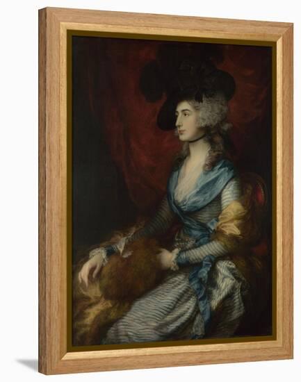 Portrait of Sarah Siddons, 1785-Thomas Gainsborough-Framed Premier Image Canvas