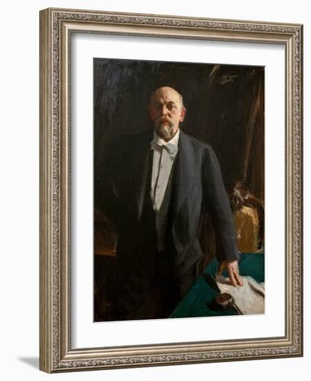 Portrait of Savva Mamontov, 1896 (Oil on Canvas)-Anders Leonard Zorn-Framed Giclee Print