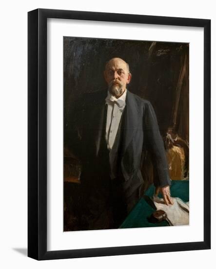 Portrait of Savva Mamontov, 1896 (Oil on Canvas)-Anders Leonard Zorn-Framed Giclee Print