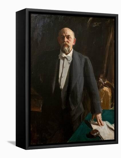 Portrait of Savva Mamontov, 1896 (Oil on Canvas)-Anders Leonard Zorn-Framed Premier Image Canvas