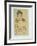 Portrait of Schiele's Mother-Egon Schiele-Framed Art Print