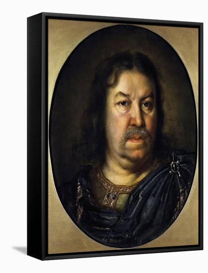 Portrait of Senator Prince Yakov Fyodorovich Dolgorukov, (1639-172), 1687-Charles Le Brun-Framed Premier Image Canvas