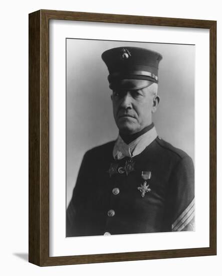 Portrait of Sergeant Major Daniel Dan Daly-Stocktrek Images-Framed Photographic Print