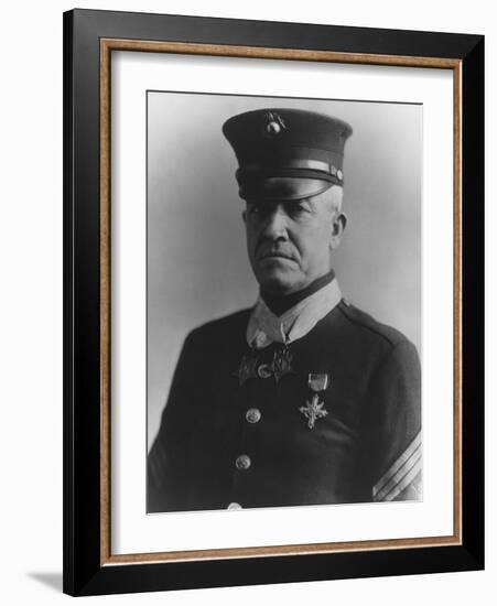 Portrait of Sergeant Major Daniel Dan Daly-Stocktrek Images-Framed Photographic Print